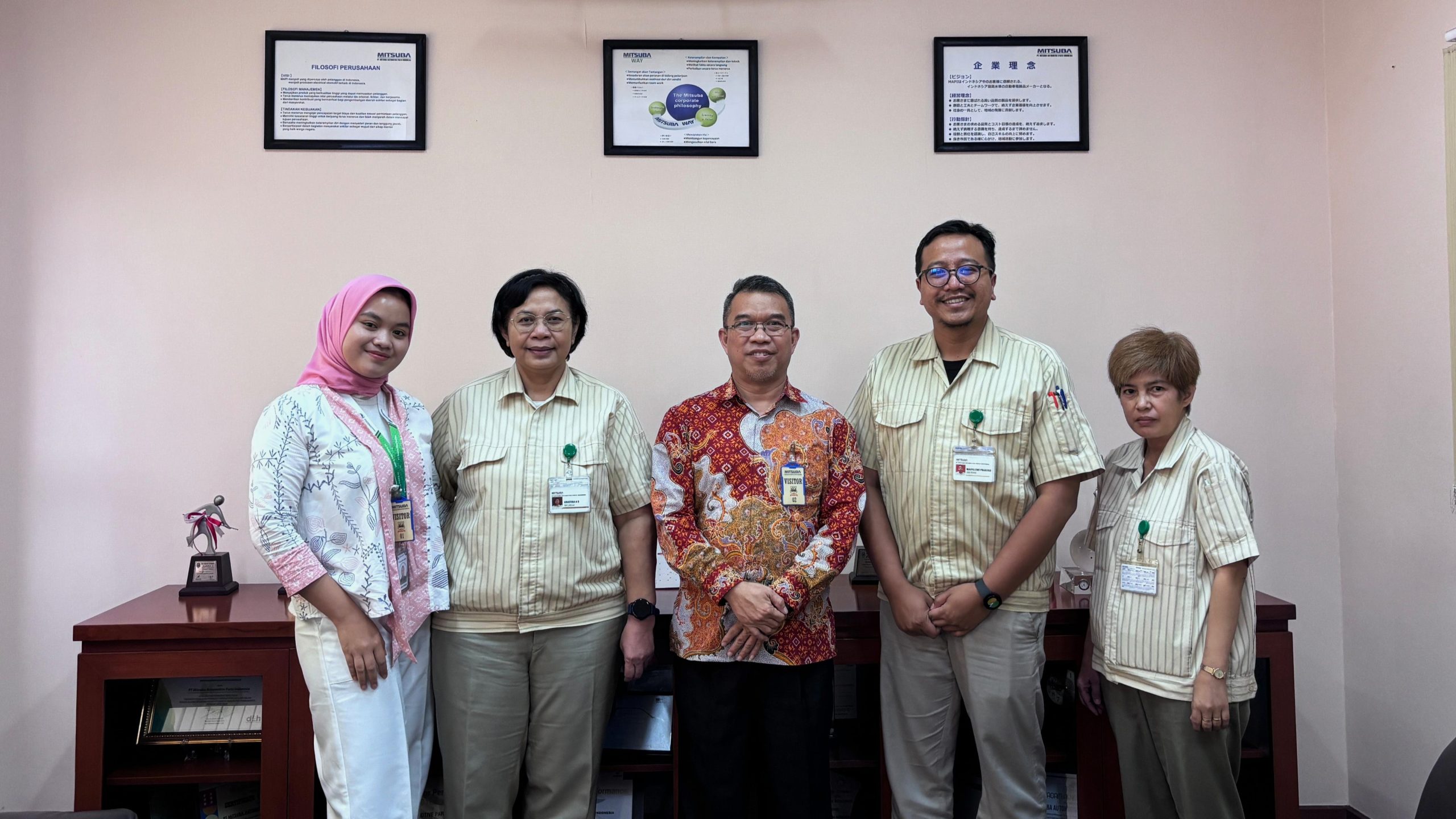 Pelatihan Teknik Pengukuran dan Kalibrasi Alat Ukur sesuai dengan ISO/IEC 17025 di PT Mitsuba Automotive Parts Indonesia