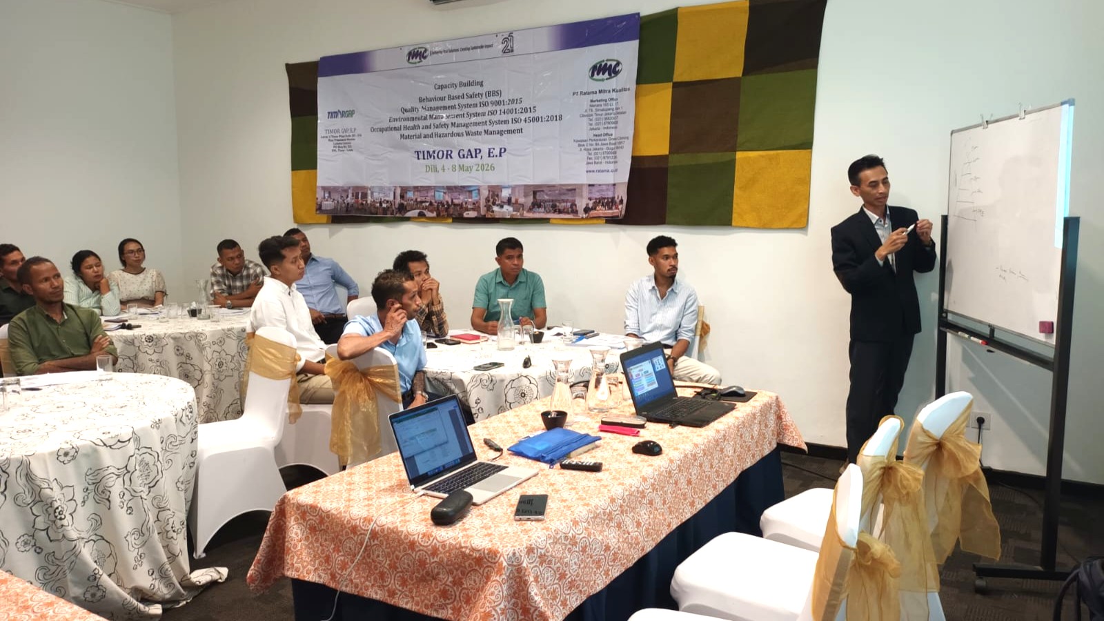 Training Awareness Behavior Based Safety (BBS) di Timor Gap, E.P. untuk Penguatan Budaya Keselamatan Kerja