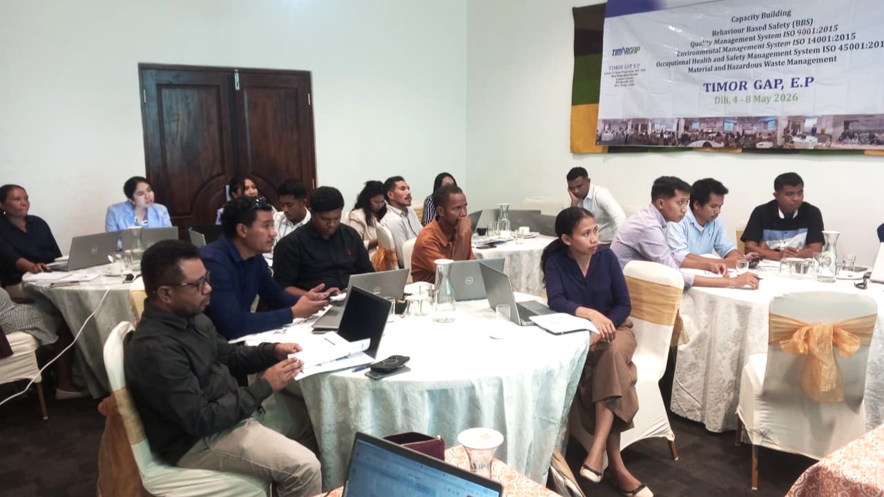 Training Awareness Quality Management System ISO 9001:2015 di Timor Gap, E.P. untuk Penguatan Budaya Kualitas dan Peningkatan Kinerja Organisasi