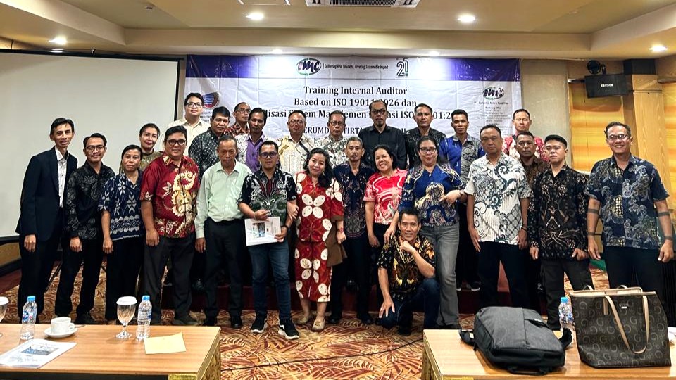 Training Internal Auditor Based on ISO 19011:2026 dan Sosialisasi Sistem Manajemen Inovasi ISO 56001:2024 di Perumdam Tirta Pancur Aji