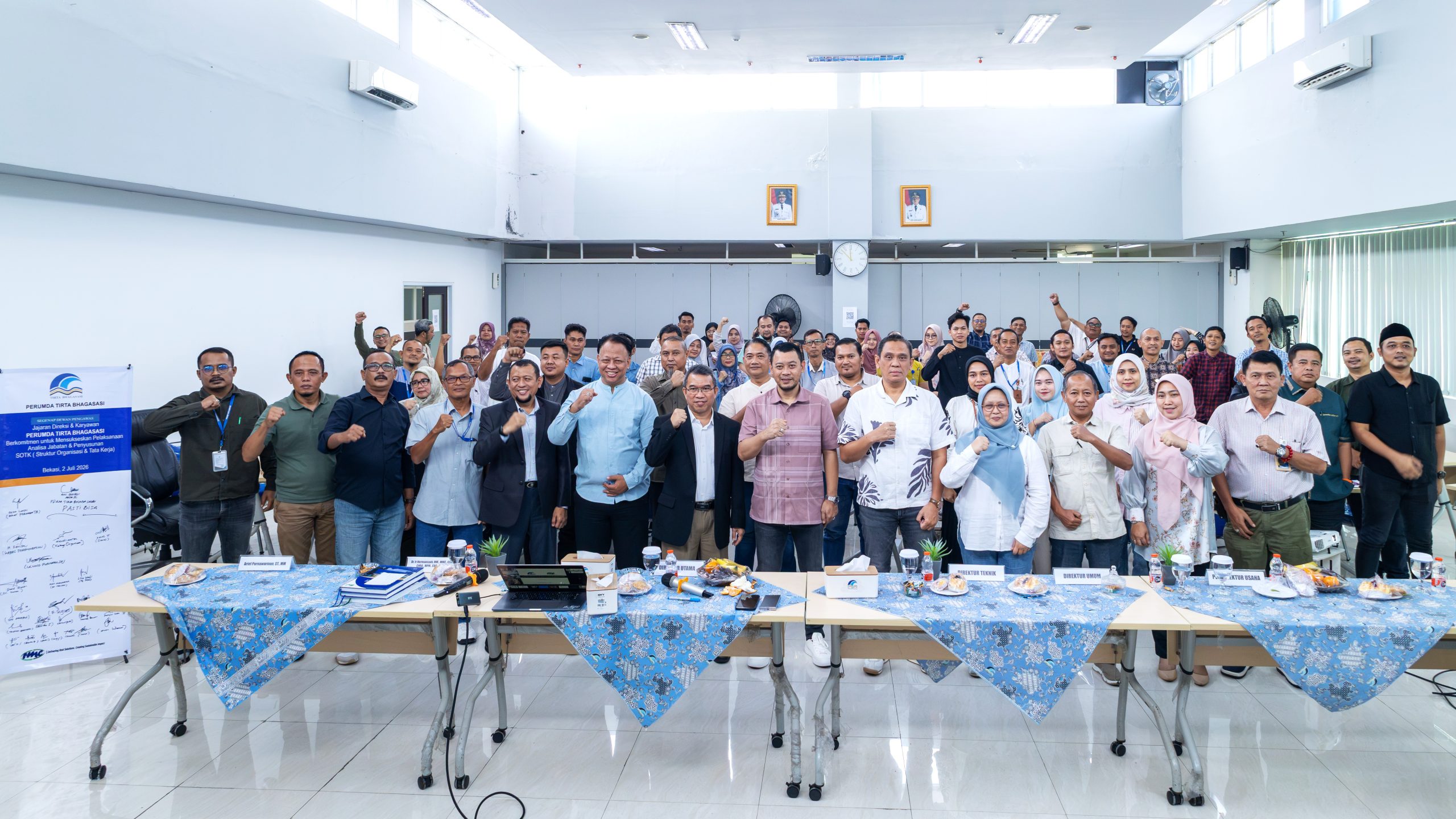 Kick Off & Awareness Analisa Jabatan dan SOTK di Perumda Tirta Bhagasasi