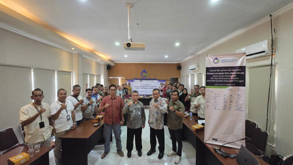 Kick Off Project Perumda Air Minum Tirta Ardhia Rinjani