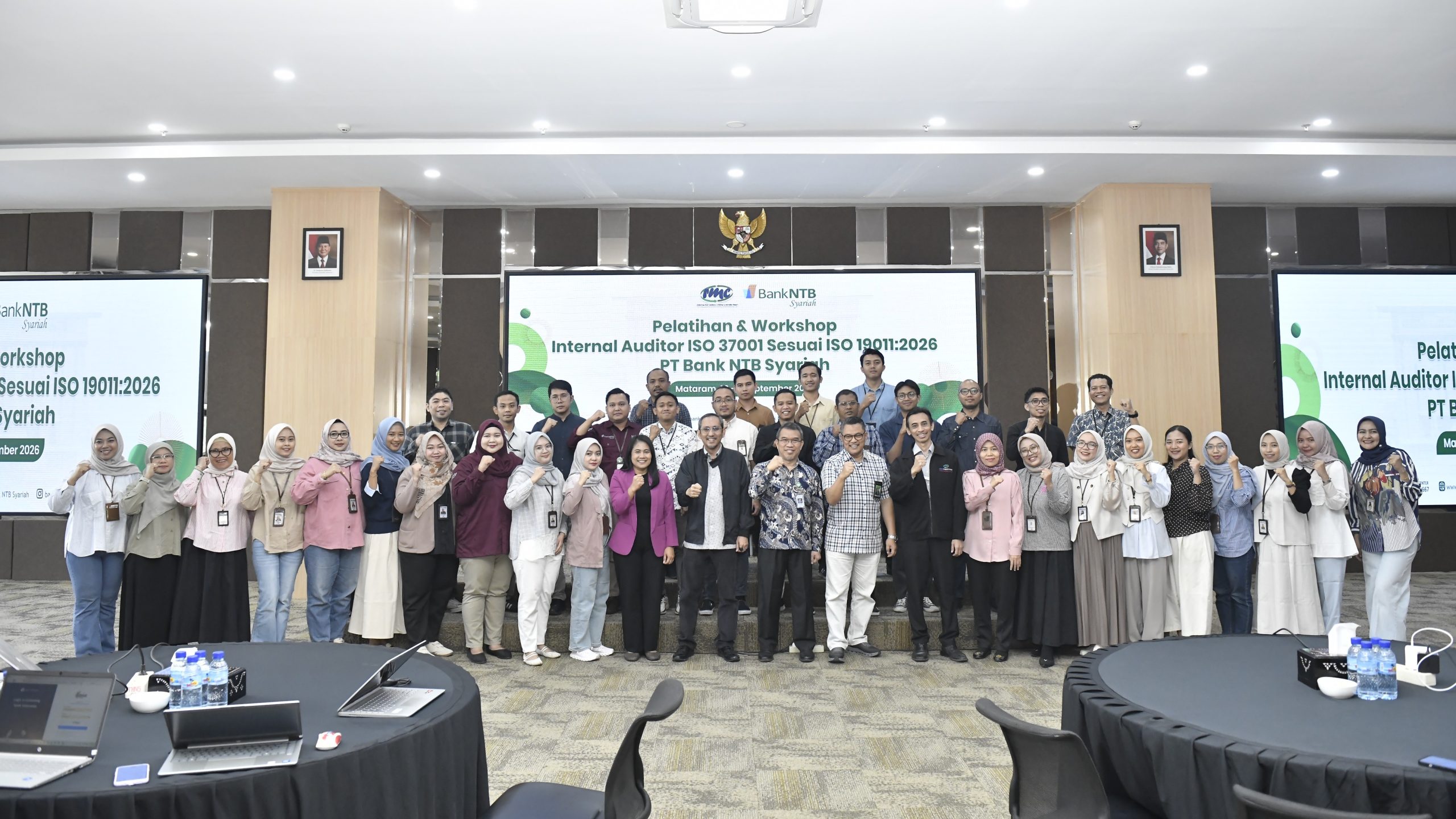 Training & Workshop Internal Auditor SMAP SNI ISO 37001:2025 Based on ISO 19011:2026 di PT Bank NTB Syariah
