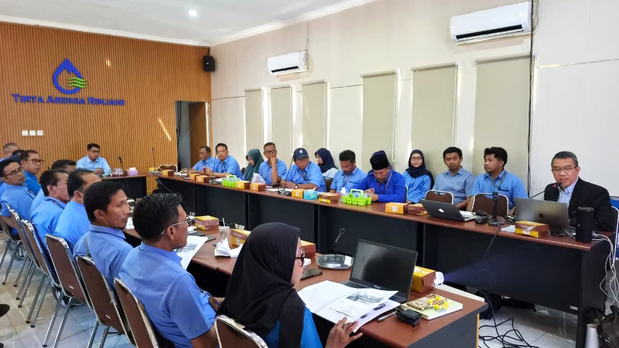 Training Awareness & Workshop Penyusunan dan Penerapan KPI di Perumda Air Minum Tirta Ardhia Rinjani