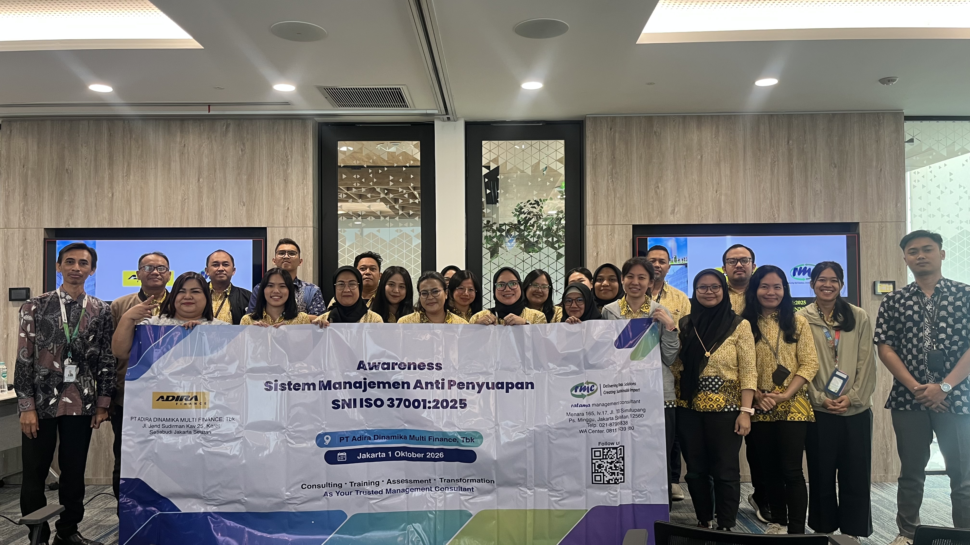 Training Awareness SNI ISO 37001:2025 PT Adira Dinamika Multi Finance Tbk