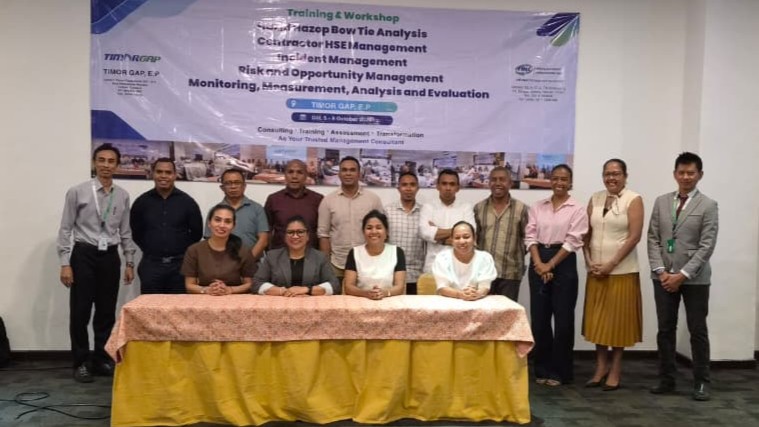 Training Contractor HSE Management di TIMOR GAP E.P.